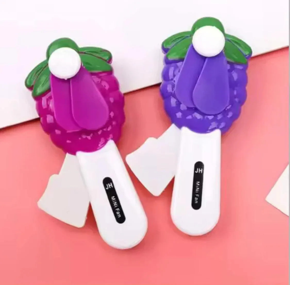 Fruit-Shaped Handheld Fan for Cool Refreshing Breeze - Clarify.pk