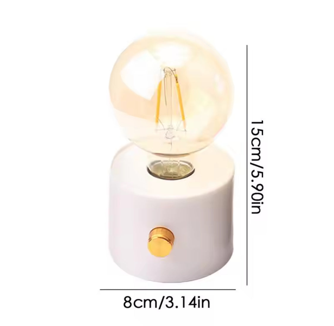 Cell Operated Vintage LED Decorative Light, Retro Camping Light, LED Night Light, Bedroom Corridor Lamp