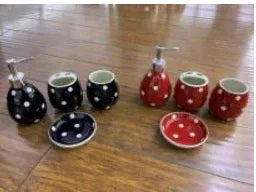 4Pcs Luxury Bath Set – Elegant Bathroom Accessories - Clarify.pk