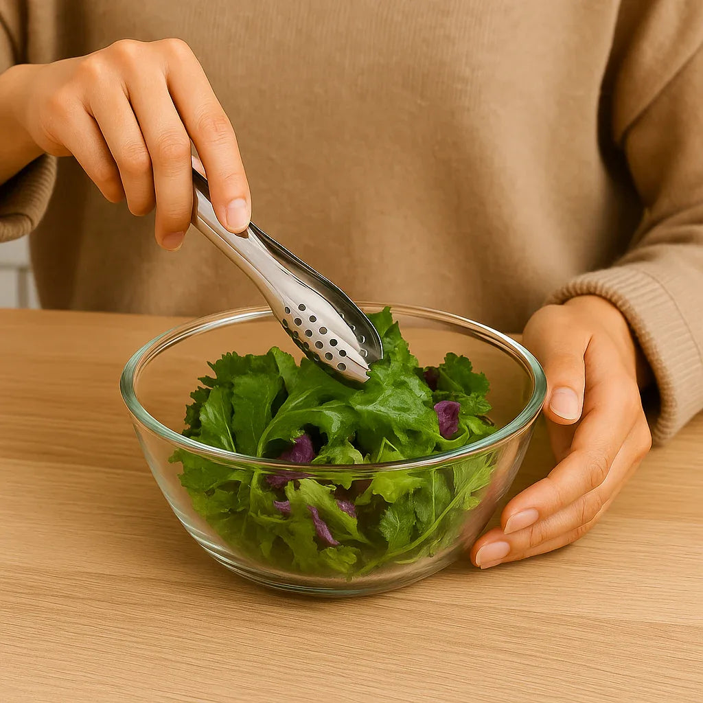 Mini Tongs – Pack of 2 Stainless Steel Serving Clips - Clarify.pk