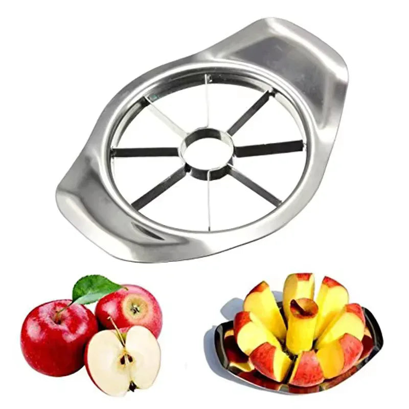 Stainless Steel Apple Cutter – Fruit & Vegetable Slicer Tool - Clarify.pk