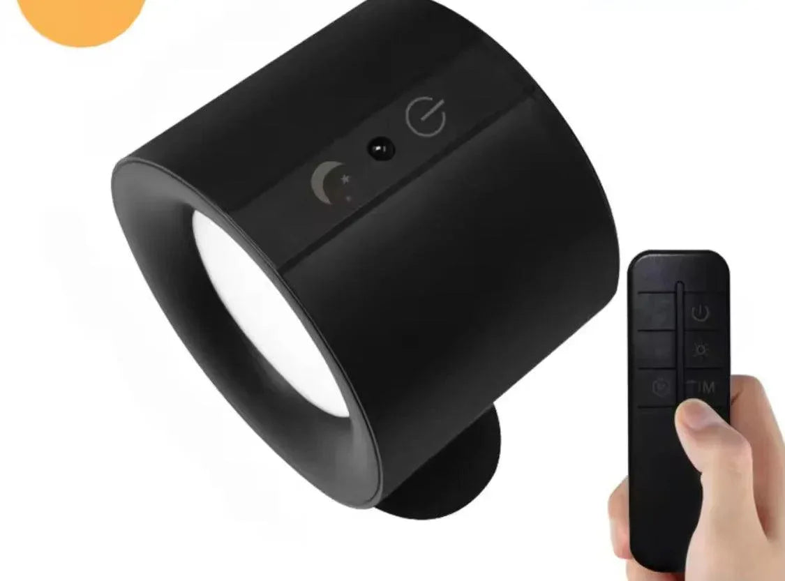 360 Degree LED Wall Lamp with Remote Control - Clarify.pk