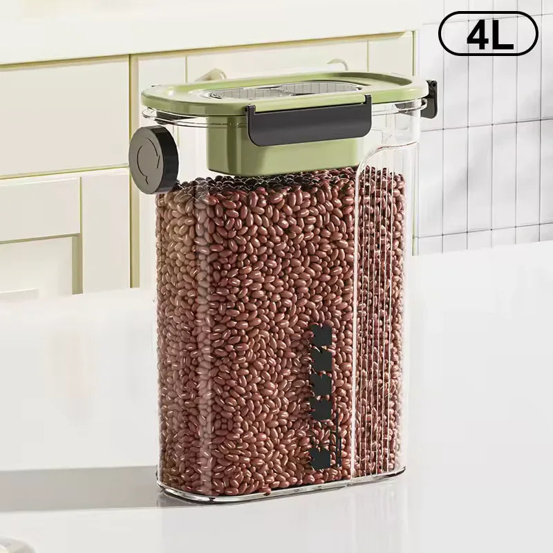 Airtight Grain Storage Container Set - Clarify.pk