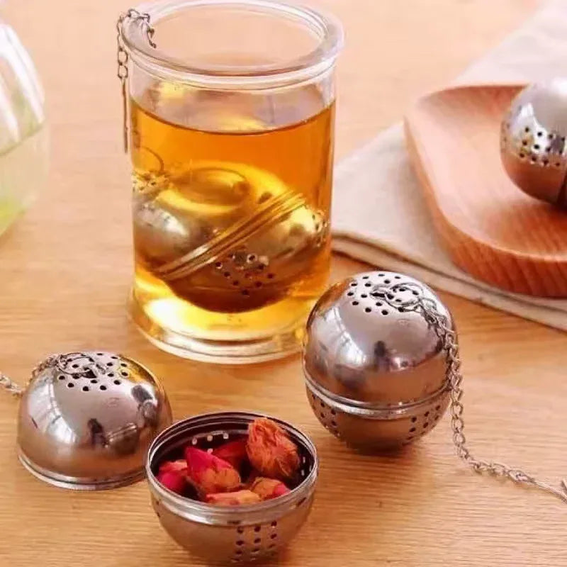 Stainless Steel Tea Leaves Diffuser Ball - Clarify.pk