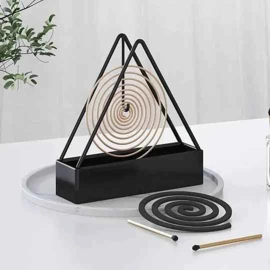 Mosquito Coil Stand Full Metal Body Durable and Stylish Design - Clarify.pk