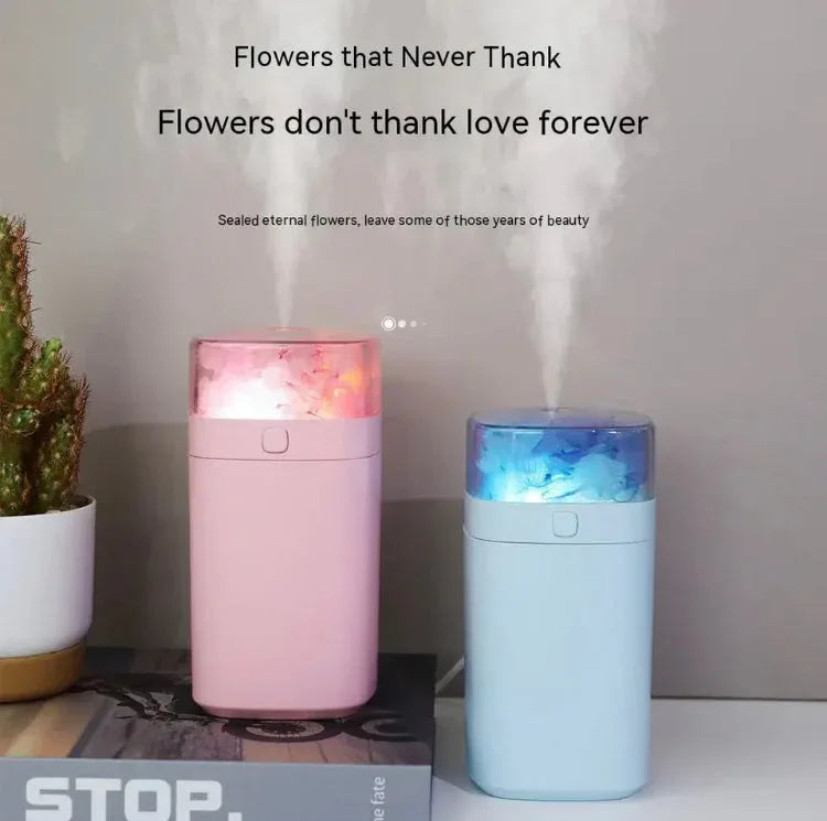 Starry Sky USB Humidifier – Colorful Ultrasonic Mist Lamp - Clarify.pk