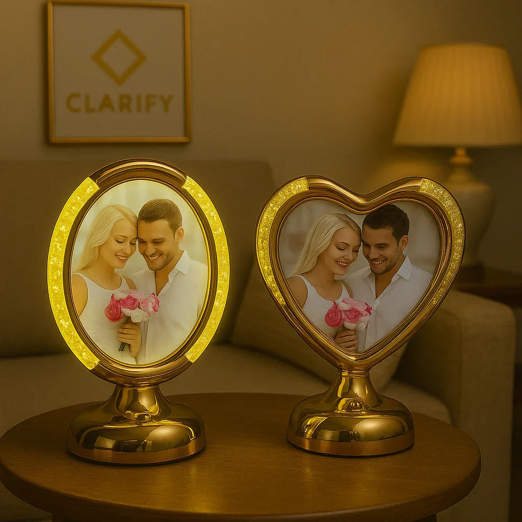 LED Photo Frame with 3 Light Shades – Clarify.pk – Trenducts.pk