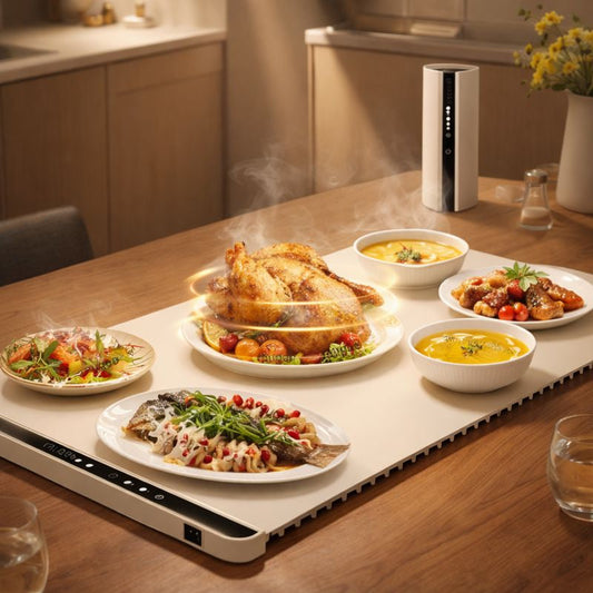 Electric Food Warmer Plate – Fast Heating Foldable Warming Mat KT