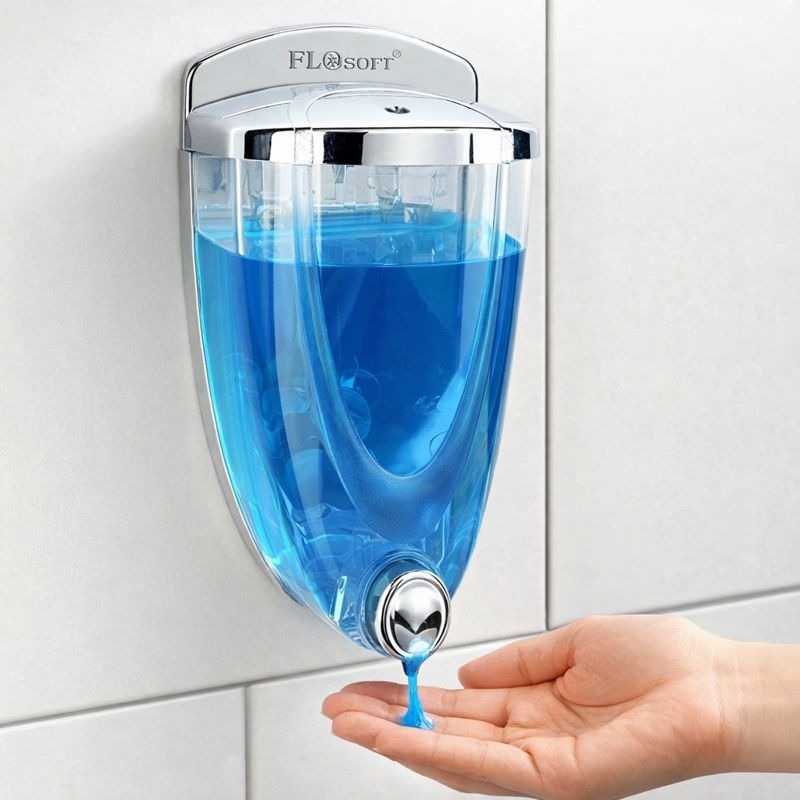 Wall-Mount Liquid Soap Dispenser – No Drill Design GH