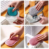 2 Pieces Double Sided Kitchen Cleaning Sponges - Clarify.pk