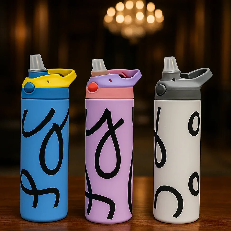 Premium BPA-Free Sports Sipper Bottle (Random Color) - Clarify.pk