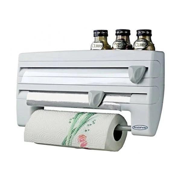 4in1 Paper Dispenser for Multi-Function Use - Towel, Napkin, Tissue, and Wrap Holder - Clarify.pk