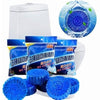 10pcs Blue Bubble Toilet Cleaner - Effective Bowl Cleaning Tablets - Clarify.pk