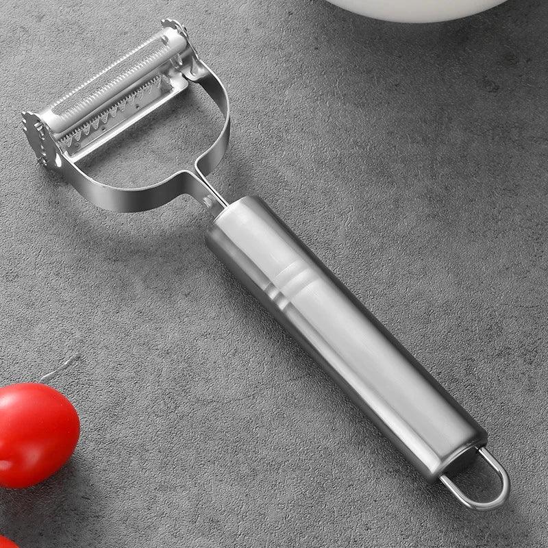 3 in 1 Kitchen Peeler and Grater Stainless Steel - Clarify.pk