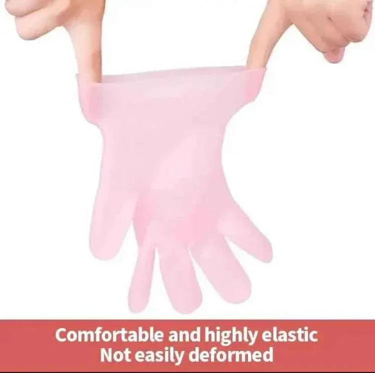 Silicone Moisturizing Gloves for Deep Hydration and Skin Repair - Clarify.pk