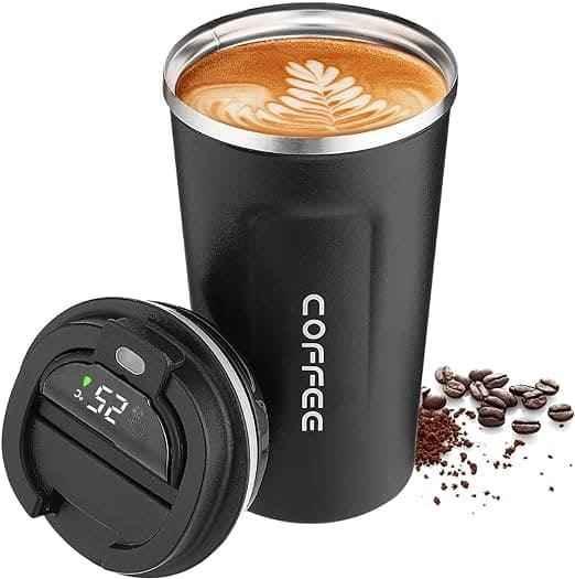 Temperature Control Smart Digital Coffee Mug with Digital Display - Clarify.pk