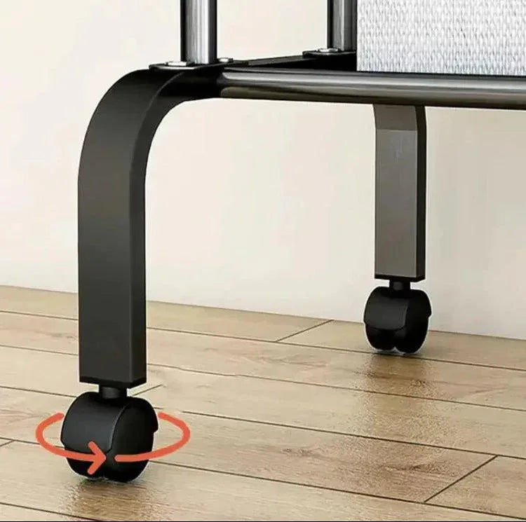 Double Pole Metal Cloth Stand for Home and Office Use - Clarify.pk