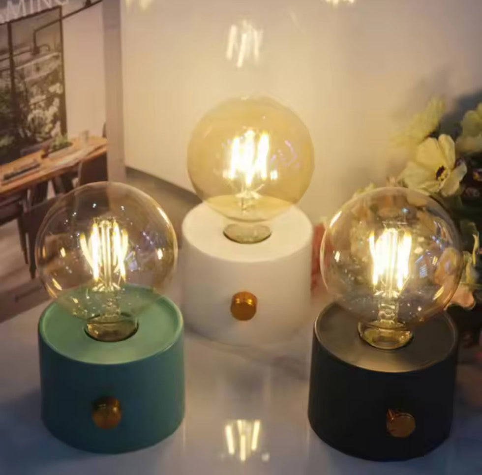Cell Operated Vintage LED Decorative Light, Retro Camping Light, LED Night Light, Bedroom Corridor Lamp