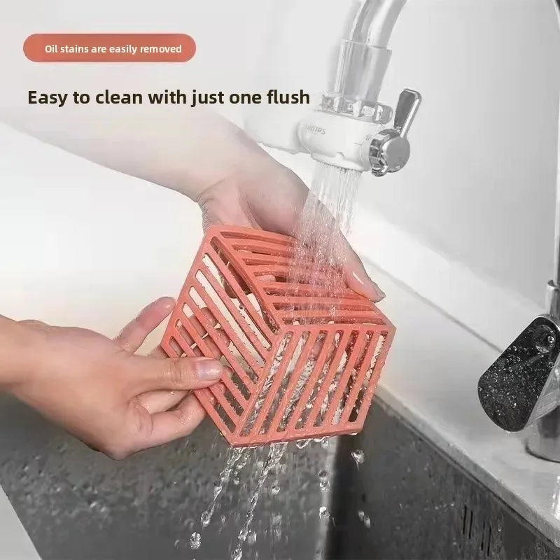 4 Pieces Heat Resistant Silicone Dining Mat Set - Clarify.pk