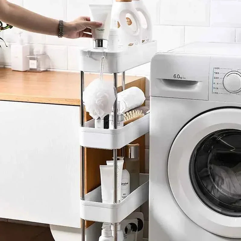 4 Tier Slide Organizer Shelf for Kitchen Storage - Clarify.pk