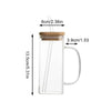 400ml Stylish Design Coffee Mug with Straw - Clarify.pk