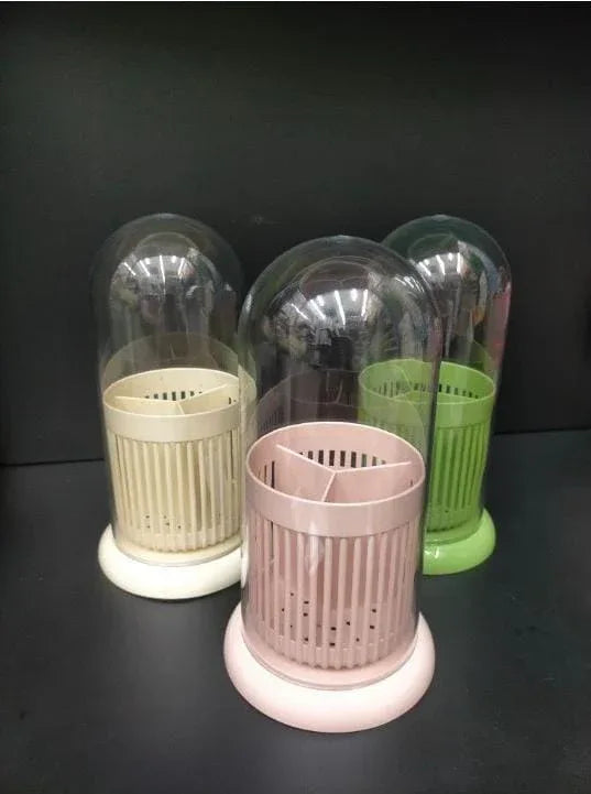 Spoon Holder with Acrylic Cover – Hygienic Kitchen Storage - Clarify.pk