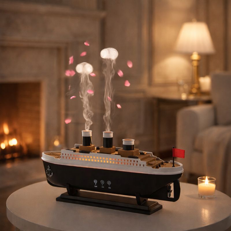 Premium Titanic Ship Humidifier - Trenducts.pk