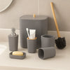 Premium Quality 6-Piece Bathroom Accessories Set – Grey - Clarify.pk