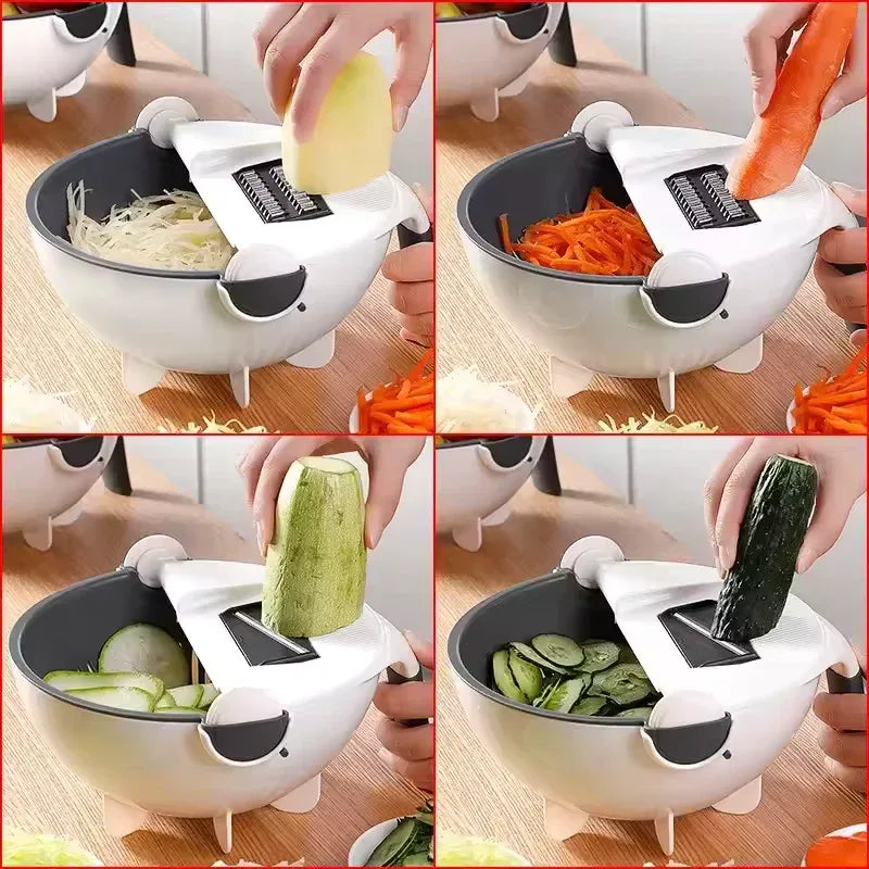 6 in 1 Kitchen Chopper and Grater Set - Clarify.pk