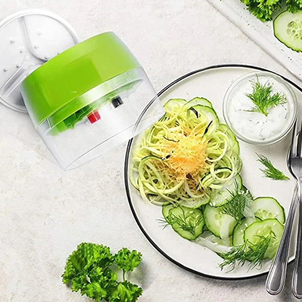 4in1 Vegetable Spiral Cutter for Healthy Meals and Creative Recipes - Clarify.pk