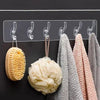 6 Transparent Wall Hooks for Kitchen and Bathroom Organization - Clarify.pk