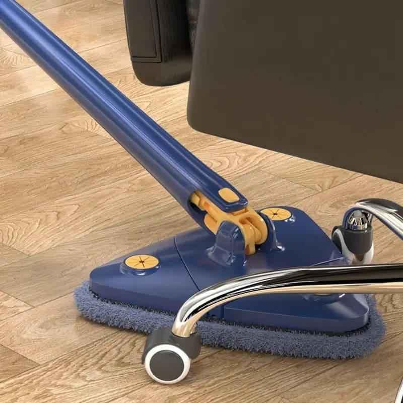 360-Degree Rotating Mop with Extendable Handle for Efficient Cleaning - Clarify.pk