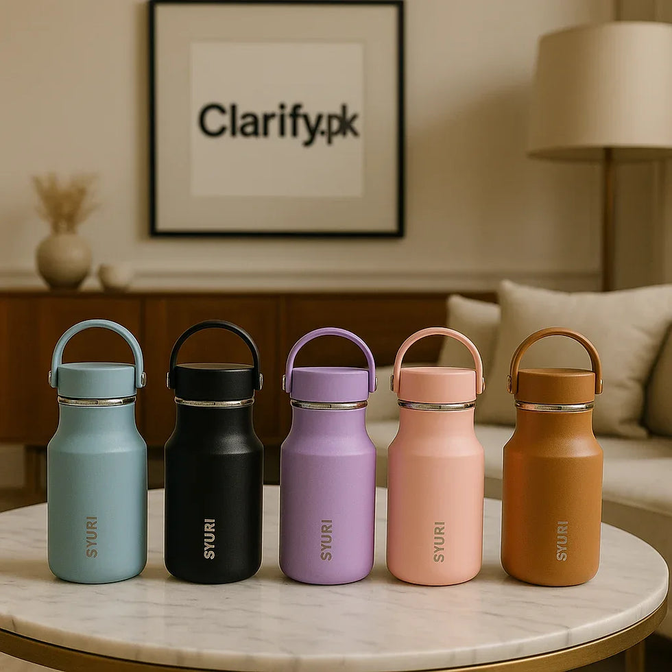 Sitarayuri Coffee Tumbler 380ml (Random Color) - Clarify.pk