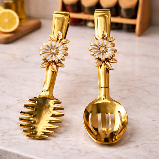 Gilded Sunflower Kitchen Tong - Culinary Couture (each) HAT