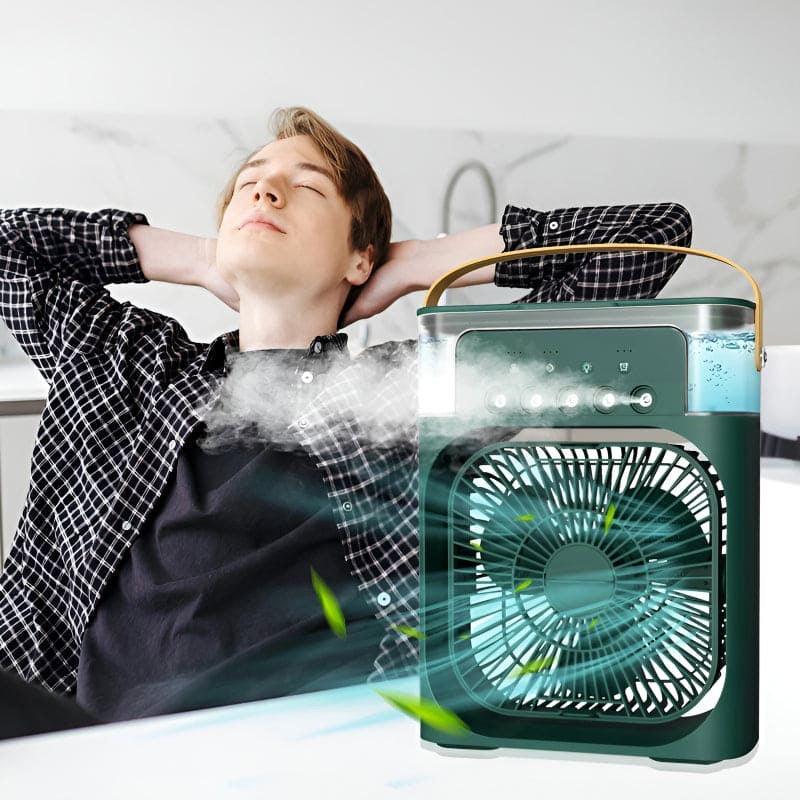 USB Humidifier Fan for Instant Comfort and Refreshing Air - Clarify.pk