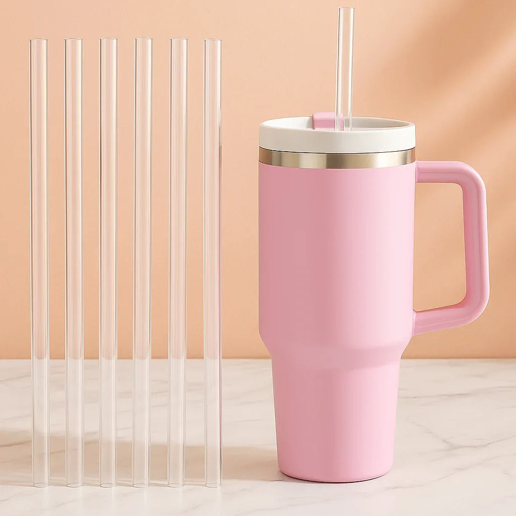 Premium Acrylic Straws for 40oz Tumbler - Clarify.pk