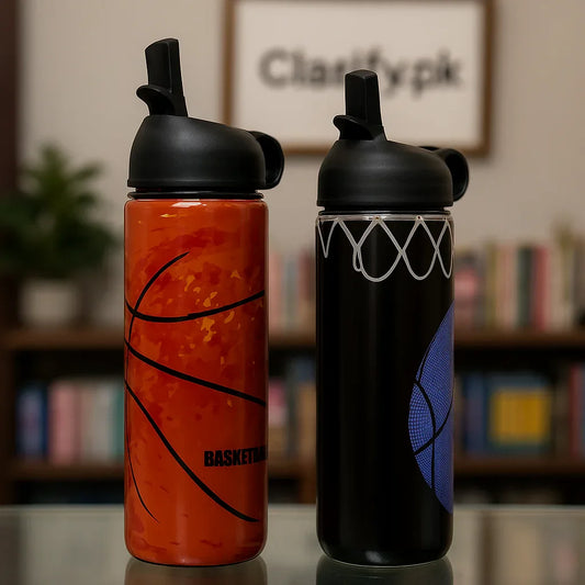 Premium Sports Straw Bottle – Strong Grip (Random color) - Clarify.pk