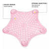 Star Design Drain Cover - Silicone Plug Stopper and Strainer for Bathroom & Kitchen - Clarify.pk