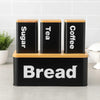 Bread Box Set with Bamboo Lid – Kitchen Storage - Clarify.pk