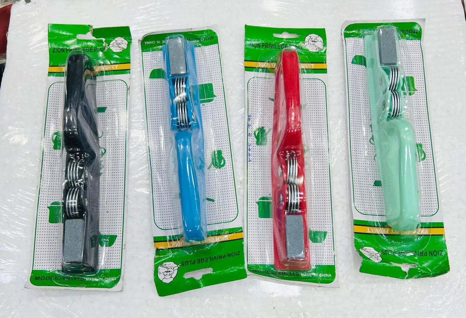 Best Manual Knife Sharpener – 3-Stage, Suction Base - Clarify.pk