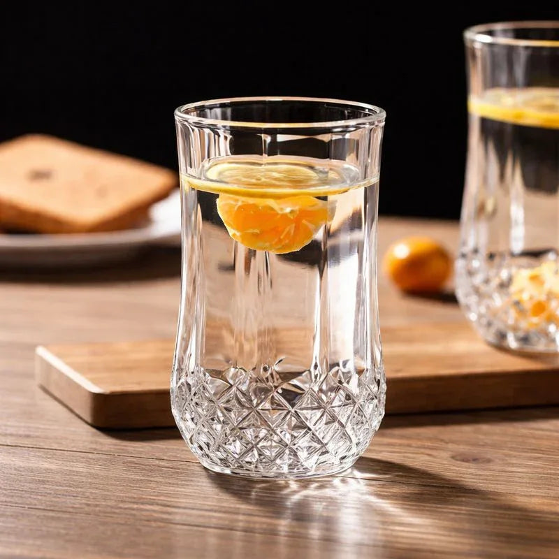 Crystal Base Glass Set – 6 Pieces - Clarify.pk
