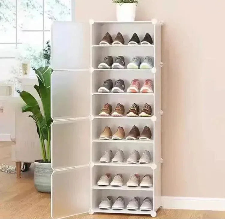 Attachable Shoe Rack for Space-Saving Cabinet Storage Solutions - Clarify.pk