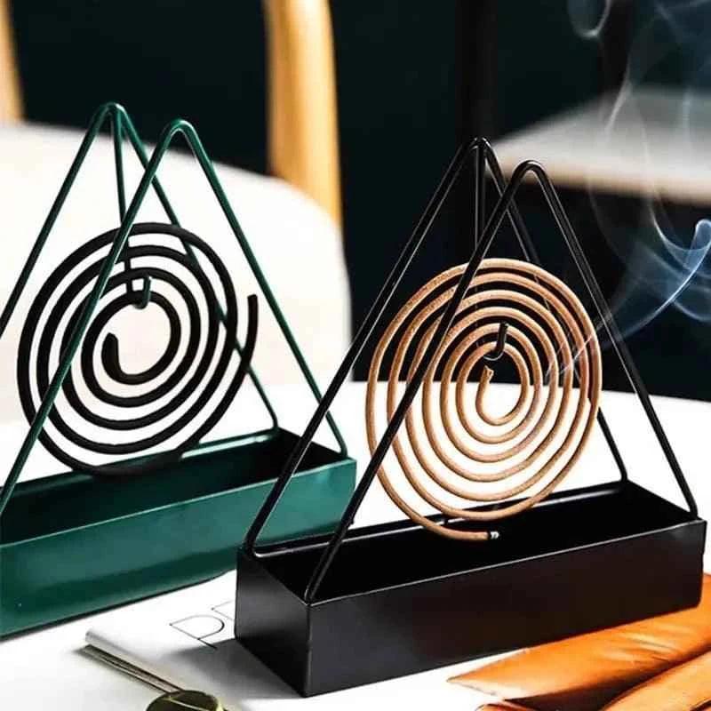 Mosquito Coil Stand Full Metal Body Durable and Stylish Design - Clarify.pk