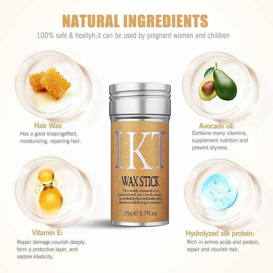 IKT Hair Wax Stick 75gm for Strong Hold and Styling - Clarify.pk