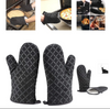 Professional Heat-Resistant Quilted Oven Mitts & Gloves (Pair) WYT