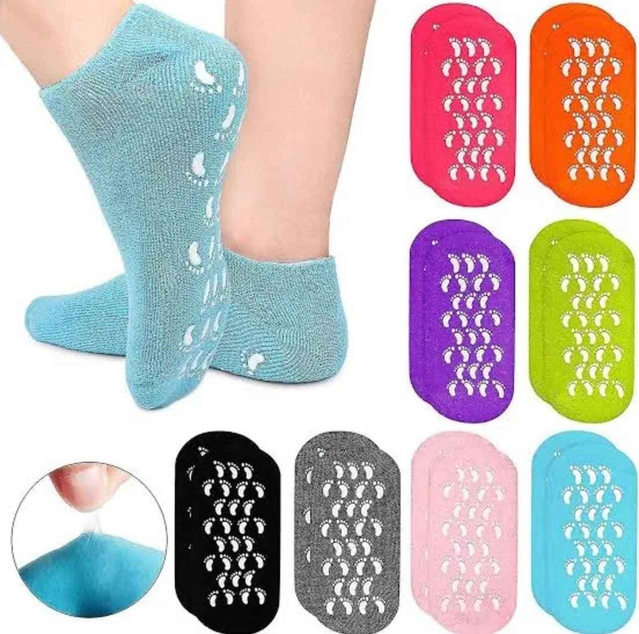 Reusable Heel Moisturizing Socks for Soft and Smooth Feet - Clarify.pk