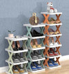 X Shaped Shoe Rack - Stylish and Space-Saving Shoe Organizer - Clarify.pk
