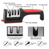 Knife Sharpener 4 Stages Multi-function Sharpening Tool - Clarify.pk