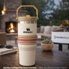 Stanley IceFlow 30oz Cream Mesh – Leak-Proof Tumbler MJ