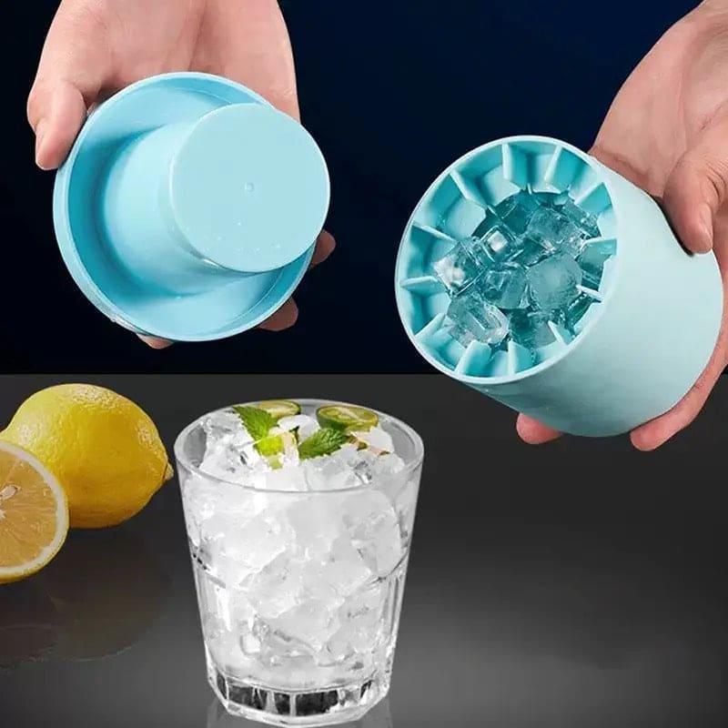 Mini Silicone Ice Bucket - Compact & Versatile Ice Holder for Parties and Picnics - Clarify.pk